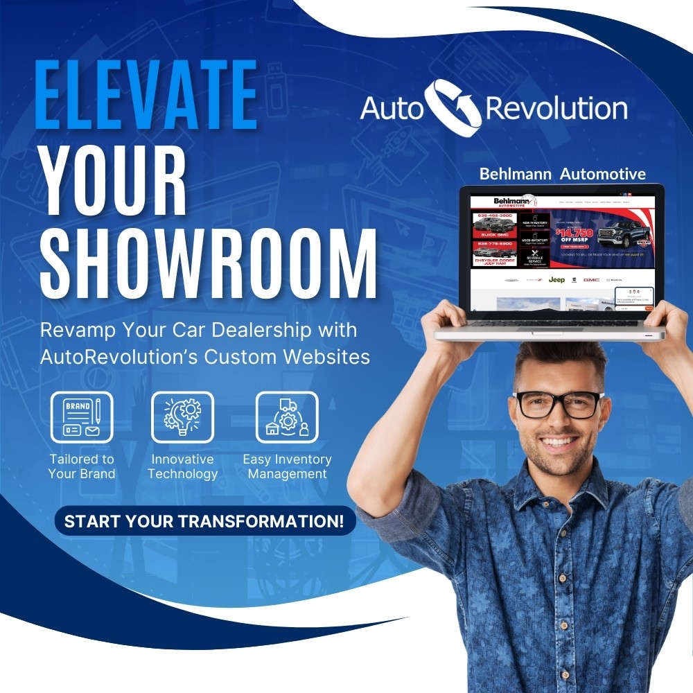 Revamp Your Car Dealership with AutoRevolution’s Custom Websites: Boost Sales, Elevate Engagement, and Stand Out with Innovative Design!
