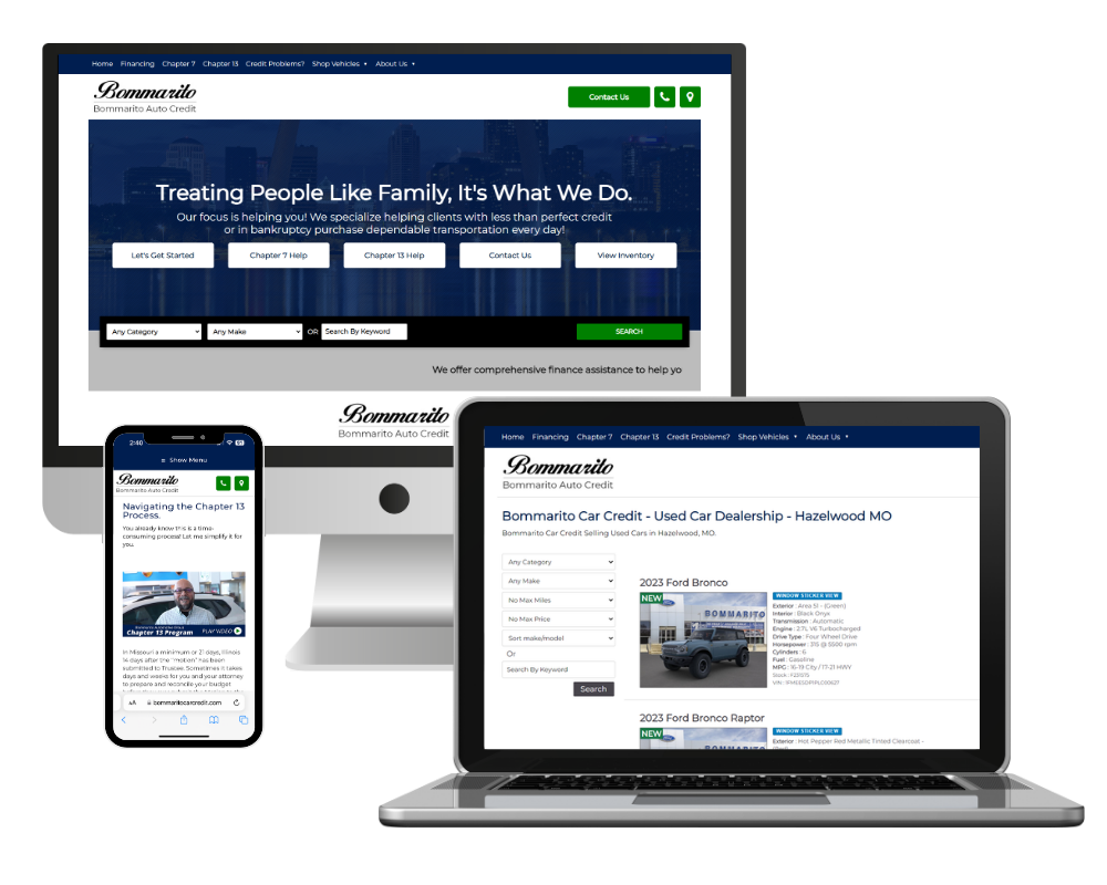 Innovative Website Design for Car Dealerships