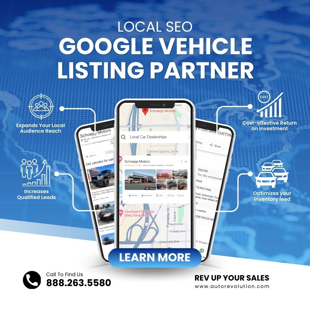 Utilize Google Business Profile Vehicle Listings to optimize local SEO for your car dealership and drive more traffic to your business.