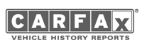 Grayscale Carfax logo.